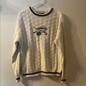 VTG Shenandoah Sweater with Embroidered Design